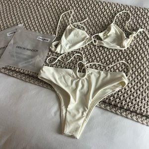 Off white Devon Windsor Lou Top and Leanne Bottom